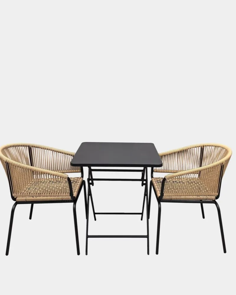New Dunnes Stores 2 Seater Bistro Rope Effect