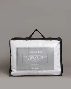 Sale Dunnes Stores 13.5 Tog Duck Feather And Down Duvet - Single