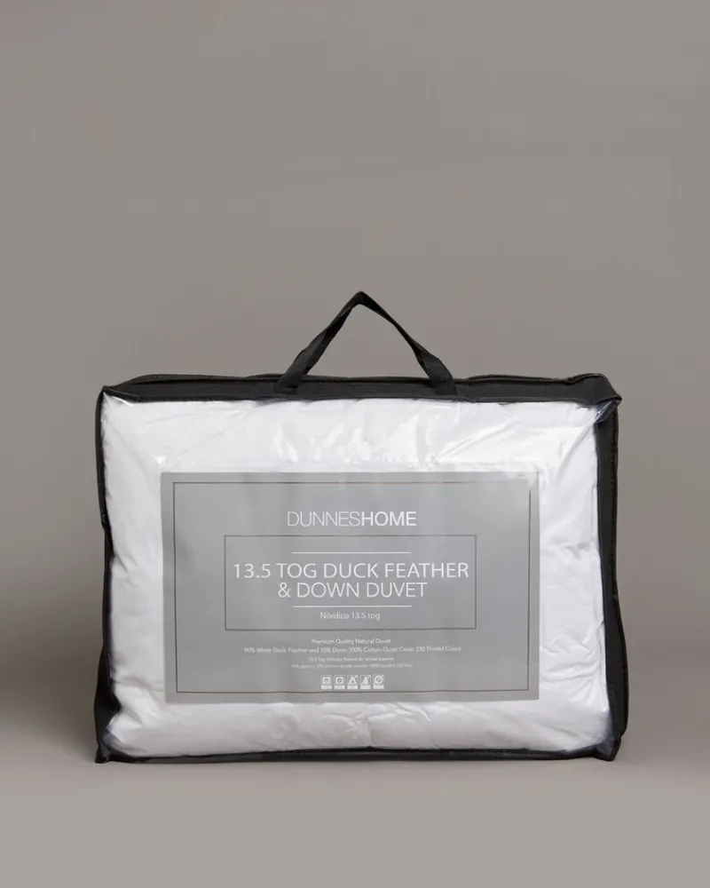 Sale Dunnes Stores 13.5 Tog Duck Feather And Down Duvet - Single