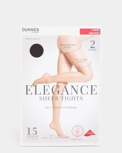 Clearance Dunnes Stores Anti Static Sheer Elegance Tight