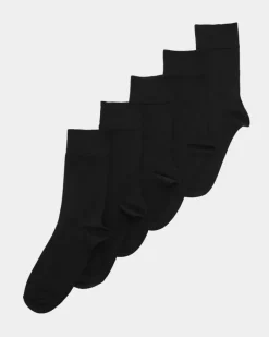 New Dunnes Stores Antibacterial Cotton-Modal Socks - Pack Of 5