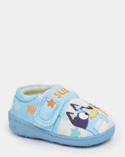 Best Dunnes Stores Baby Blue Bluey Slippers (Size 5 Infant-10)