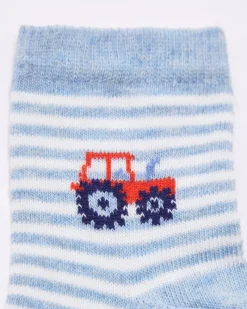 Outlet Dunnes Stores Baby Boys Design Socks - Pack Of 5