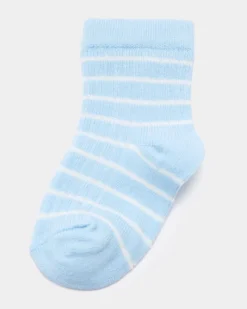 New Dunnes Stores Baby Boys Design Socks - Pack Of 5