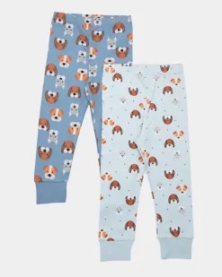 New Dunnes Stores Baby Boys Pyjamas - Pack Of 2 (6 Months - 4 Years)