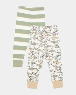 Hot Dunnes Stores Baby Boys Pyjamas - Pack Of 2 (6 Months-4 Years)