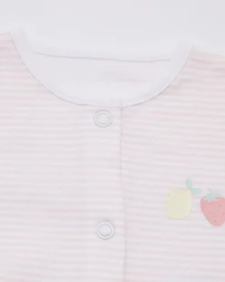 New Dunnes Stores Baby Cotton Sleepsuits - Pack Of 3 (Newborn-23 Months)