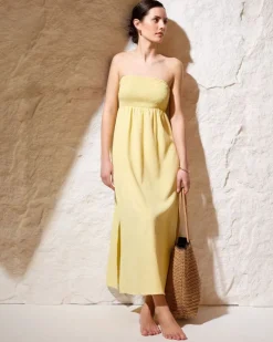 Online Dunnes Stores Bandeau Crinkle Dress