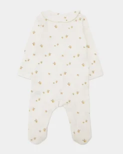 Hot Dunnes Stores Bear And Bee Sleepsuit - Pack Of 2 (Newborn-12 Months)