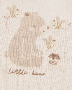 Hot Dunnes Stores Bear And Bee Sleepsuit - Pack Of 2 (Newborn-12 Months)