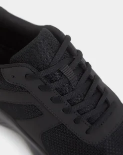 Clearance Dunnes Stores Black Sporty Trainers