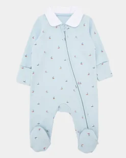 Discount Dunnes Stores Boat Two-Way-Zip Sleepsuit (Newborn-12 Months)