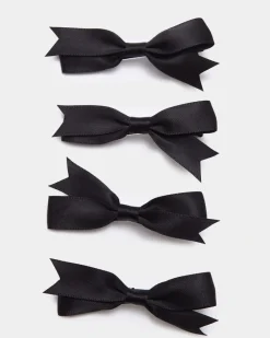 New Dunnes Stores Bow Clips - Pack Of 4