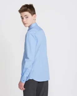 Fashion Dunnes Stores Boys Slim Fit Shirt - Pack Of 3 - (4-16 Years)