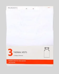 Online Dunnes Stores Boys Thermal Sleeveless Vest - Pack of 3 (2-14 Years)