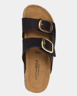 Online Dunnes Stores Buckle Footbed Sandals