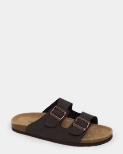 New Dunnes Stores Buckle Footbed Sandals