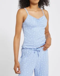 Fashion Dunnes Stores Cami 7/8 Length Pyjama Set