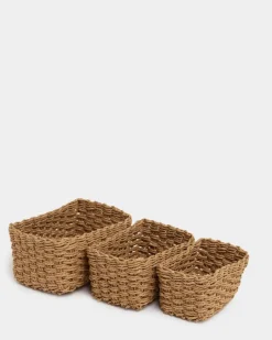 Fashion Dunnes Stores Cannes Baskets - Pack Of 3