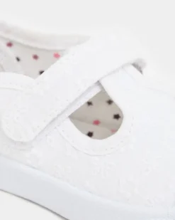 New Dunnes Stores Canvas Mary-Janes (Size 4 Infant-13)