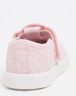 New Dunnes Stores Canvas Mary-Janes (Size 4 Infant-13)