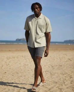 Online Dunnes Stores Cargo Grid Fabric Swim Shorts