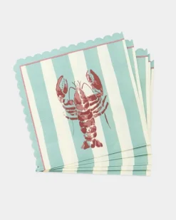 Online Dunnes Stores Carolyn Donnelly Eclectic Scalloped Paper Napkins - Pack Of 20