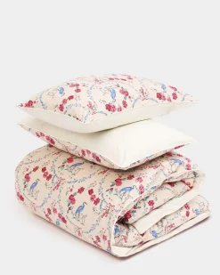 Online Dunnes Stores Carolyn Donnelly Eclectic Bird Print Duvet Set