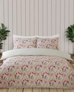Online Dunnes Stores Carolyn Donnelly Eclectic Bird Print Duvet Set