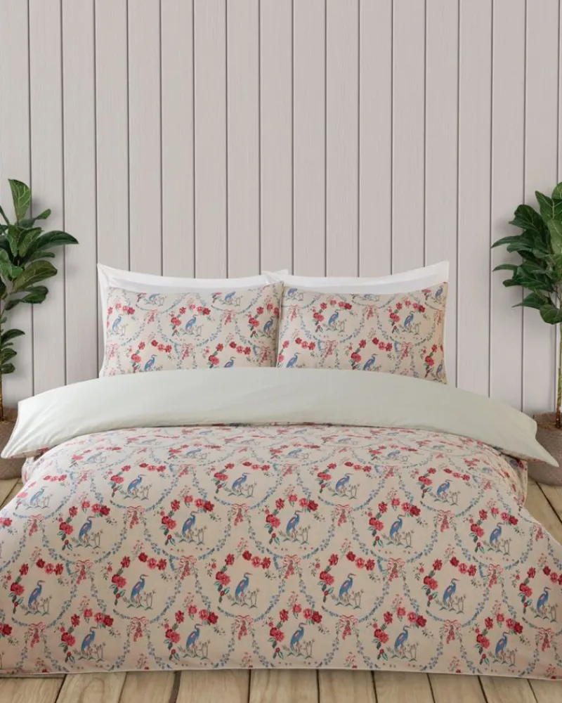 Online Dunnes Stores Carolyn Donnelly Eclectic Bird Print Duvet Set