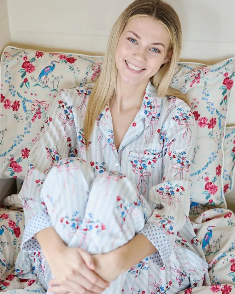 Online Dunnes Stores Carolyn Donnelly Eclectic Bird Print Duvet Set