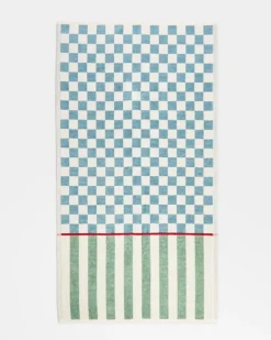 Outlet Dunnes Stores Carolyn Donnelly Eclectic Check Fashion Hand Towel