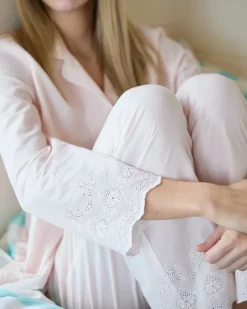 Discount Dunnes Stores Carolyn Donnelly Eclectic Embroidered Pyjamas Set