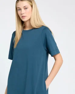 Online Dunnes Stores Carolyn Donnelly The Edit Cotton T-Shirt Dress