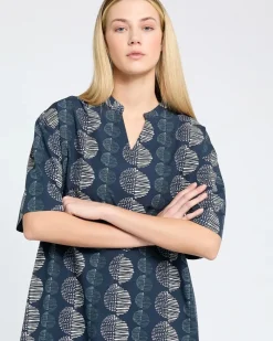 Online Dunnes Stores Carolyn Donnelly The Edit Circle Print Cotton Dress