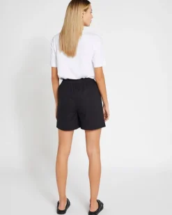 Discount Dunnes Stores Carolyn Donnelly The Edit Black Cotton Shorts