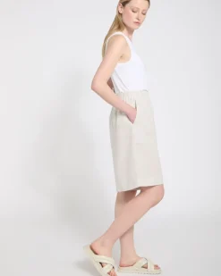 Fashion Dunnes Stores Carolyn Donnelly The Edit Long Linen Shorts