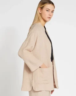 Sale Dunnes Stores Carolyn Donnelly The Edit Stone Linen Jacket