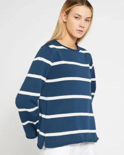 Fashion Dunnes Stores Carolyn Donnelly The Edit Cotton Stripe Knit Jumper