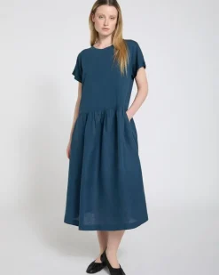 Best Dunnes Stores Carolyn Donnelly The Edit Jersey Linen Dress