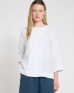 Hot Dunnes Stores Carolyn Donnelly The Edit Button Front Linen Top
