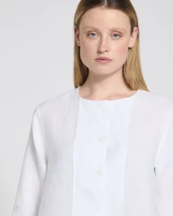 Hot Dunnes Stores Carolyn Donnelly The Edit Button Front Linen Top