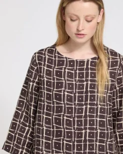 Online Dunnes Stores Carolyn Donnelly The Edit Printed Linen Top