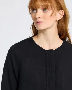 Hot Dunnes Stores Carolyn Donnelly The Edit Placket Linen Top