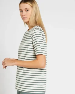 Hot Dunnes Stores Carolyn Donnelly The Edit Stripe Cotton T-Shirt