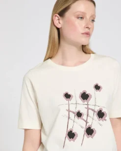 Discount Dunnes Stores Carolyn Donnelly The Edit Placement Print T-Shirt