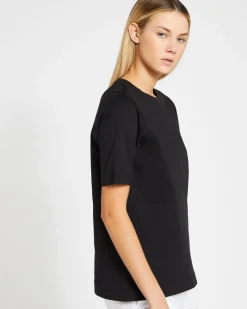 Sale Dunnes Stores Carolyn Donnelly The Edit Black Cotton T-Shirt