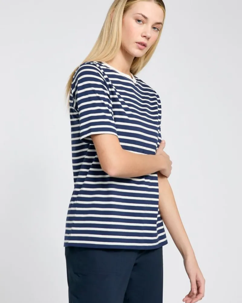 Sale Dunnes Stores Carolyn Donnelly The Edit Stripe Cotton T-Shirt