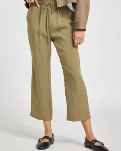 Discount Dunnes Stores Casual Drawstring Crop Trousers