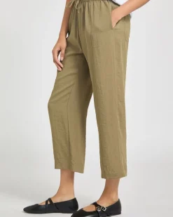 Discount Dunnes Stores Casual Drawstring Crop Trousers